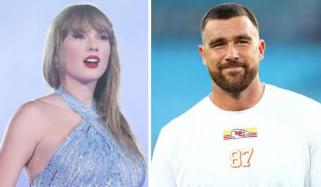 Taylor Swift dazzles in bridal-inspired look after Travis Kelce epic wedding remark