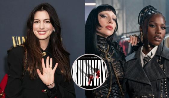 Anne Hathaway gives surprise shout-out to Lady Gaga amid 'Devil Wears Prada 2' buzz