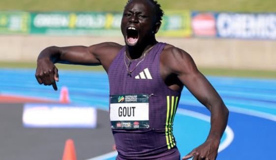 Gout Gout clocks 19.67 seconds to win 200m at Australian Athletics Championships