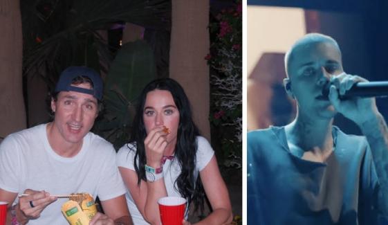 Katy Perry brings star power to Justin Bieber's Coachella show with Justin Trudeau