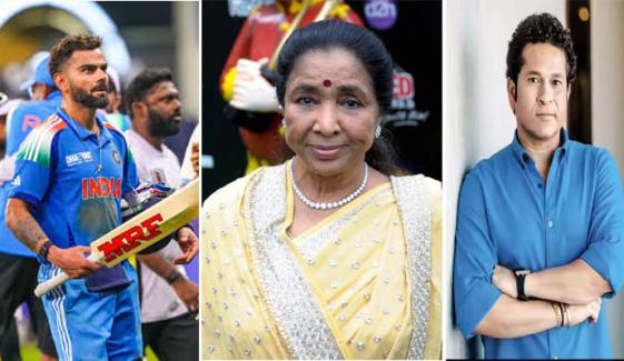 Virat Kohli, Sachin Tendulkar pay emotional tribute to Asha Bhosle