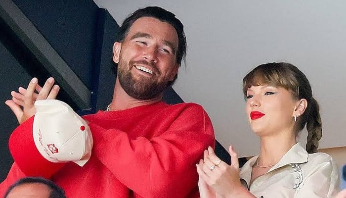 Taylor Swift surprises Travis Kelce with special visit at luxury brand shoot