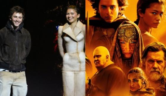 Timothée Chalamet, Zendaya showcase 'first seven minutes' of 'Dune 3' at CinemaCon 