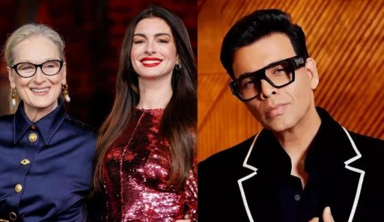 Karan Johar left awestruck by Meryl Streep and Anne Hathaway, pens emotional note