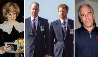 Shock for Prince William and Harry as Princess Diana linked to Epstein