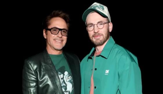 Chris Evans, Robert Downey Jr. reunite to preview 'Avengers: Doomsday' at CinemaCon