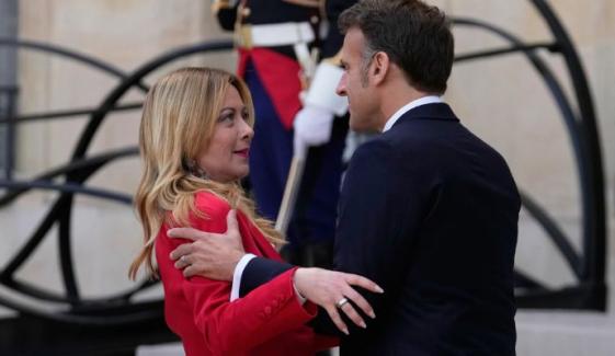 Macron and Meloni’s viral encounter steal spotlight at Strait of Hormuz Summit