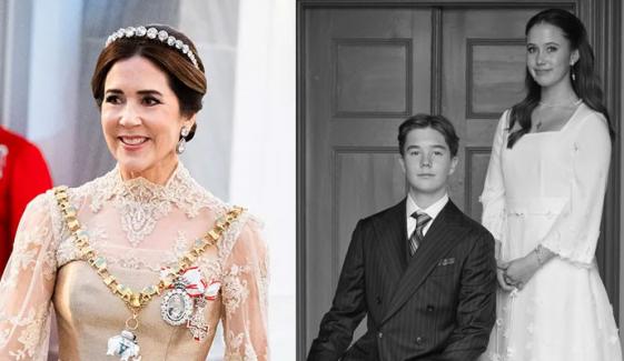 Queen Mary celebrates her 15-year-old twins' milestone moment after father's death