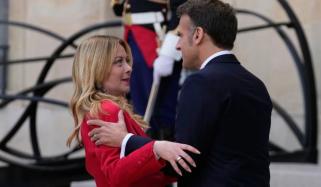 Macron and Meloni’s viral encounter steal spotlight at Strait of Hormuz Summit