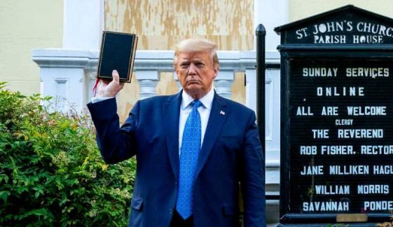 Trump to read Bible verse after backlash over pope feud, AI Jesus image