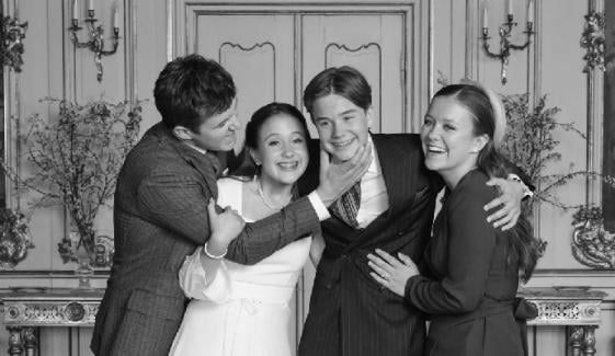 Prince Christian, Isabella share adorable moments with Vincent, Josephine after big event