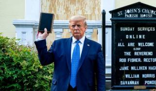 Trump to read Bible verse after backlash over pope feud, AI Jesus image