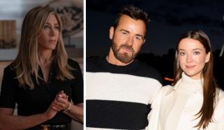 Jennifer Aniston reacts to ex Justin Theroux welcoming first baby with wife Nicole