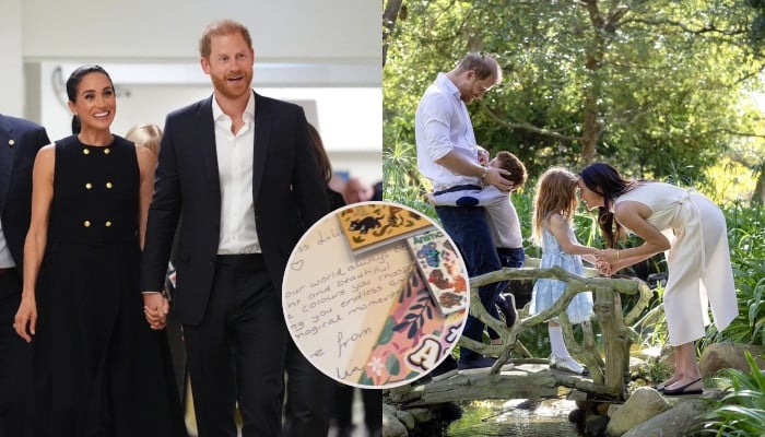 Archie, Lilibet welcome Prince Harry and Meghan Markle with surprise note after Australia trip