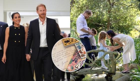 Archie, Lilibet welcome Prince Harry and Meghan Markle with surprise note after Australia trip