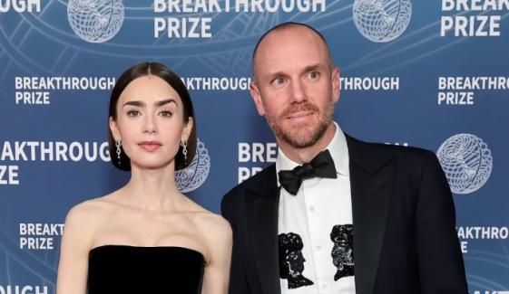 Lily Collins attends 2026 Breakthrough Prize gala with husband in rare appearance