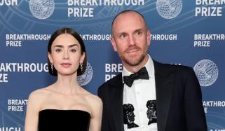 Lily Collins attends 2026 Breakthrough Prize gala with husband in rare appearance