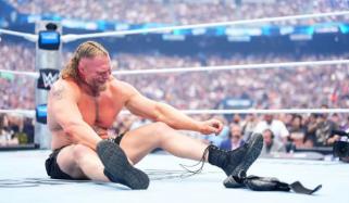 Brock Lesnar retires at WrestleMania 42 after shocking loss to Oba Femi