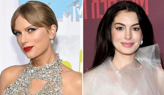 Taylor Swift song headlines Anne Hathaway’s ‘Mother Mary’ soundtrack