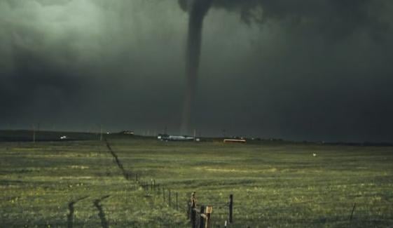 Tornado emergency in Enid, OK: Large twister hits near Vance Air Force Base