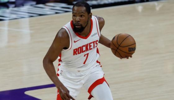 Kevin Durant injury update: Rockets star misses Game 3 vs Lakers with ankle sprain