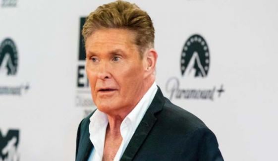 David Hasselhoff spotted using walker during rare outing with wife