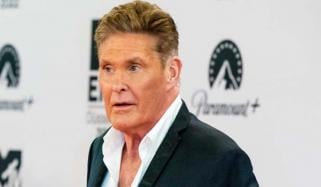 David Hasselhoff spotted using walker during rare outing with wife