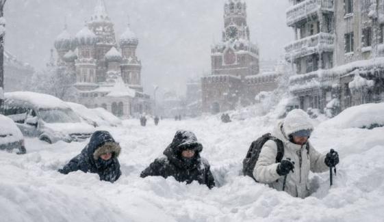 Historic April Snow: Record-breaking storms hit Moscow and Western U.S.