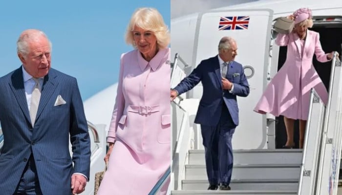 King Charles and Queen Camilla touch down in US for landmark visit 