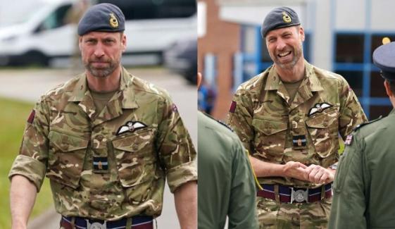 Prince William marks pre-wedding anniversary event at surprise RAF Valley visit 