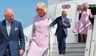 King Charles and Queen Camilla touch down in US for landmark visit 