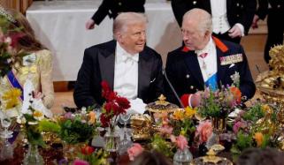 Inside the ‘Gilded’ State Dinner: Trump greets King Charles before iconic assassination painting