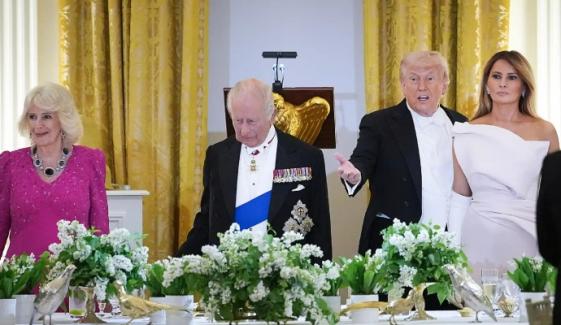 King Charles reveals impressive moment from White House state dinner visit