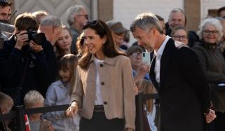King Frederik wins hearts with sweet move as he kicks off Fredensborg trip with Mary