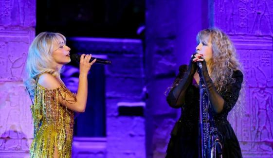 Sabrina Carpenter, Stevie Nicks team up to captivate Met Gala with iconic duet
