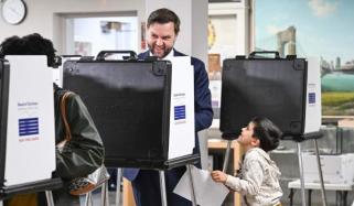 JD Vance casts ballot with son in Ohio, makes first Iowa campaign visit as VP