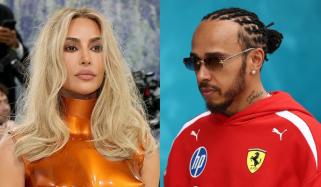 Kim Kardashian 'baby' rumors spark online chaos as Lewis Hamilton's career takes a hit