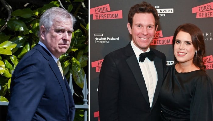 Andrew chased by unknown man in first outing after Eugenie's pregnancy news