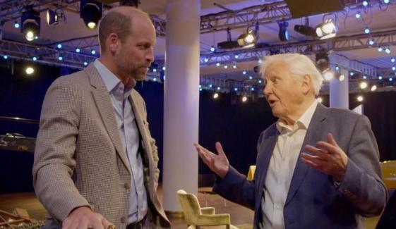 Prince William gives rare look inside David Attenborough’s milestone birthday bash