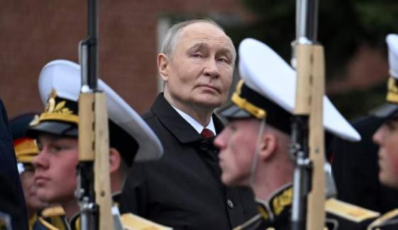 Putin declares Russia ‘invincible’ at scaled-back Victory Day parade