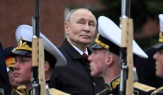 Putin declares Russia ‘invincible’ at scaled-back Victory Day parade