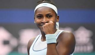 Coco Gauff defends Tereza Valentova at Italian Open to reach third round