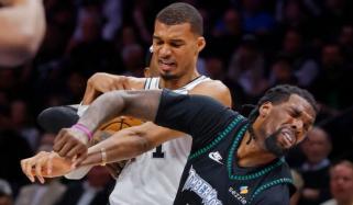 Spurs’ Victor Wembanyama ejected after elbow incident, coach blasts ‘disgusting’ physicality
