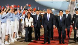 Trump arrives in Beijing with top US business titans: See who joined him