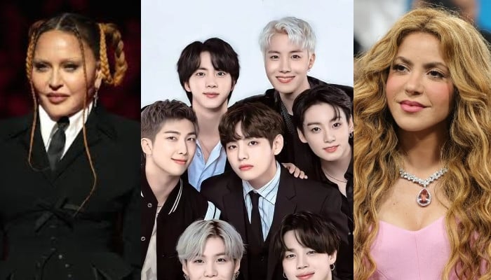 FIFA announces Shakira, Madonna and BTS as halftime headliners