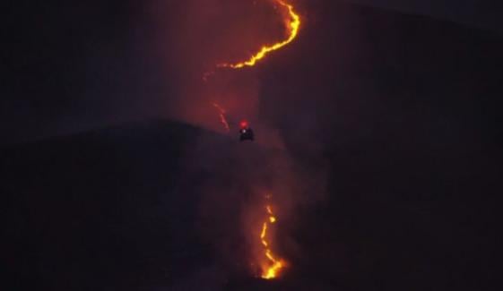 Grand Fire in Chino Hills: Evacuation orders lifted after 30-acre brush fire