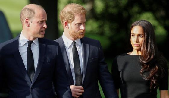 Prince William drops message of 'congratulations' after Harry, Meghan's war film update