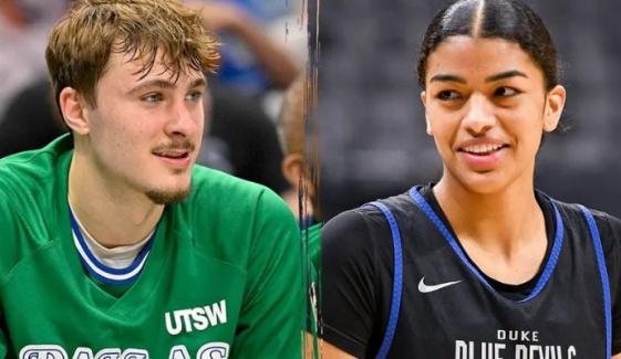 NBA Rookie of the Year Cooper Flagg confirms dating Duke star Arianna Roberson