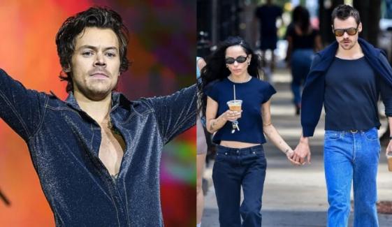 Harry Styles debuts Together, Together tour with special nod to Zoë Kravitz: Watch