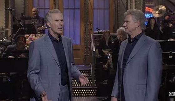 Chad Smith interrupts Will Ferrell 'SNL' monologue with surprise cameo 